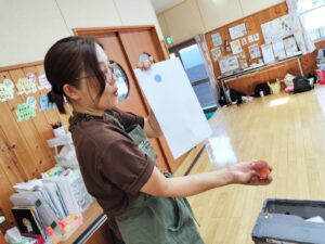 8月21日　造形教室（石崎）