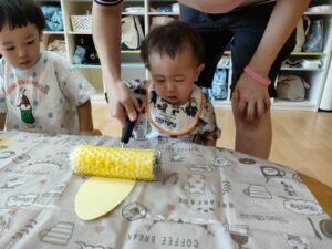 8月25日　今日のかなりや組（五十嵐）