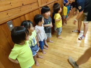 8月26日　今日のかなりや組（松本）