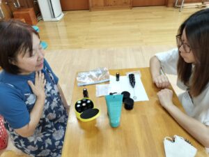 8月26日　アロマセラピー（石崎）