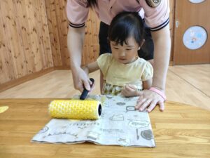 8月27日　今日のかなりや組（五十嵐）