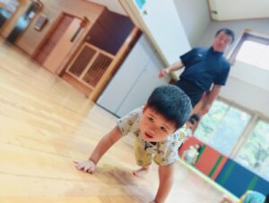 たくさん体を動かしたよ！（田村）