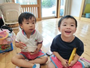 冷たくておいしいかき氷！（田島）