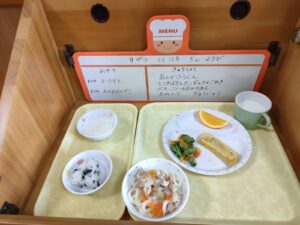 今日の給食☆(こがねい)