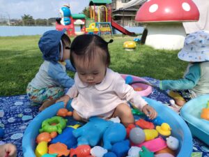 9月1日　水遊びしたよ☆（鈴木）