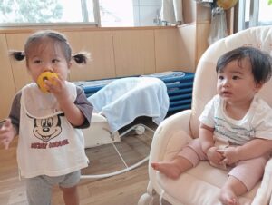 本日のつぐみ組（齋藤）