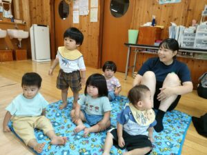 9月4日　今日のかなりや組（松本）