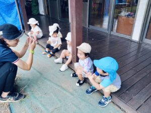 戸外で遊んだよ☆（西村）