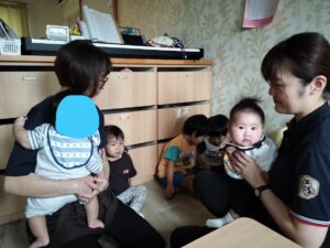 避難訓練をしたよ（早乙女）