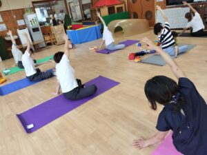 ９月８日　親子ヨガ（石崎）