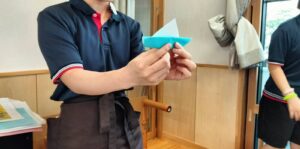 船の月製作をしました☆（金子）