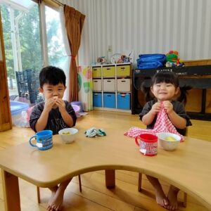 本日のちゅうりっぷ組（橋本）