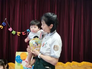 9月生まれの誕生会(山縣)