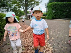 お散歩楽しいね♪（小峰）