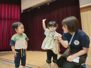 発表会ごっこをしたよ（直江）