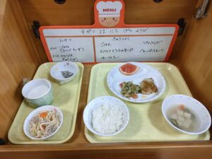 今日の給食☆(こがねい)
