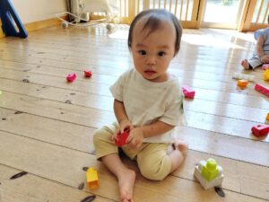 今日は戸外で遊んだよ(木村)