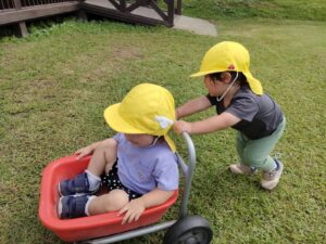9月26日　今日も元気に戸外遊び♪（阿部）