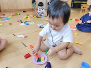 本日のうぐいす組（西村）