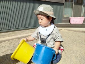 戸外遊びをしたよ！（小倉）