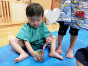 寒天遊び(大橋)