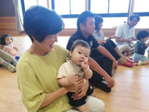 祖父母参観二日目　（上野）