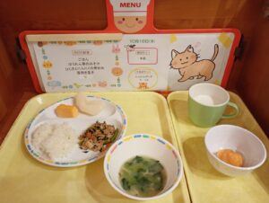 今日の給食【第二園】