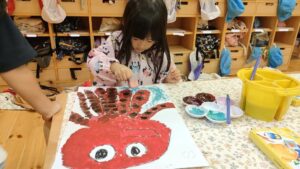 下野美術展制作（坂本）