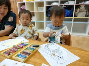 10月1日　今日のかなりや組（五十嵐）