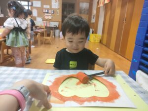 かぼちゃを作ったよ！(下妻)