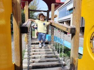 たくさん遊びました！（続橋）