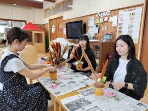 10月2日　フラワーアレンジメント（舘野）