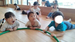 お兄さんお姉さんと遊んだよ★ゆず組（橋本）