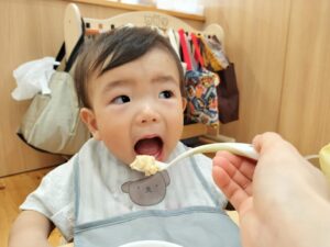 給食美味しいな♪（音田）