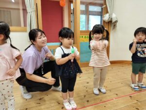 ばなな組の発表会ごっこ♪(福田純)