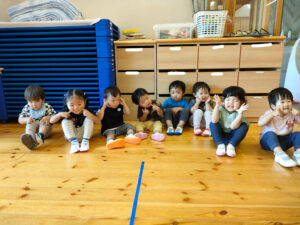 上履き履いたよ！(木川)