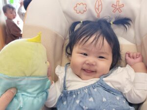 可愛い笑顔を見せてくれました！（福田）