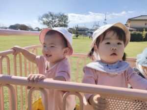 外で遊んだよ♡(谷田貝)