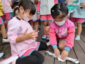 焼き芋づくり（山﨑）
