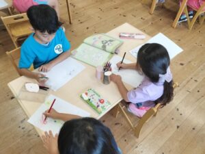 隠し絵を書いたよ！(篠原)