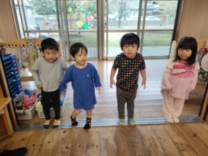 誕生会に参加しました(老沼)