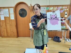 10月16日　造形教室（石崎）