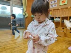 パジャマに挑戦したよ☆（松下）