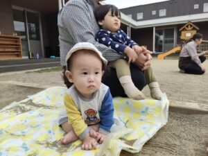 運動会ごっこ観戦♪（遠藤）
