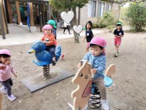 戸外遊び☆（猿橋）