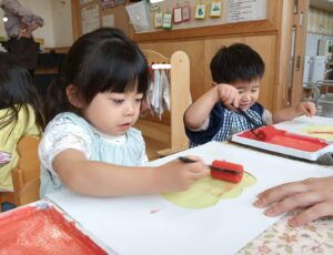 カボチャ制作♪(竹澤)