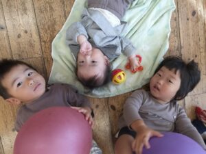 合同保育！（片寄）