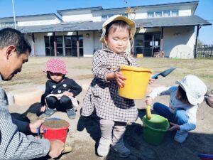 本日のうぐいす組（西村）