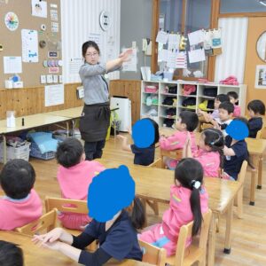 手洗い講座（沼尾）