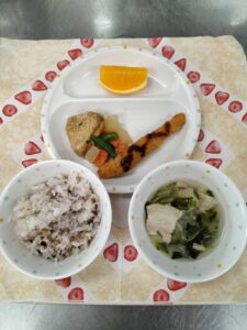 ☆今日の給食☆（わかば）